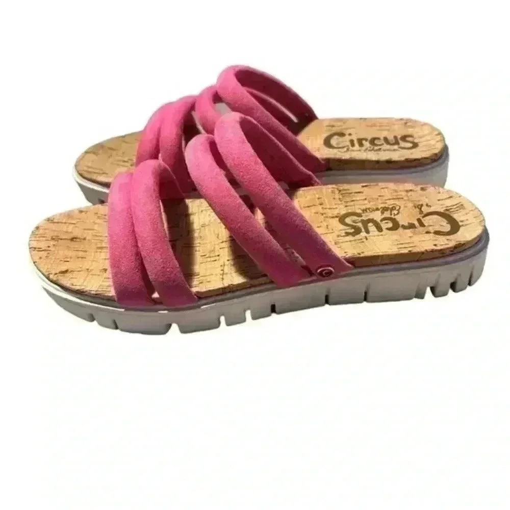 Circus by Sam Edelman Sandals PINK and Cork - Picture 2 of 5
